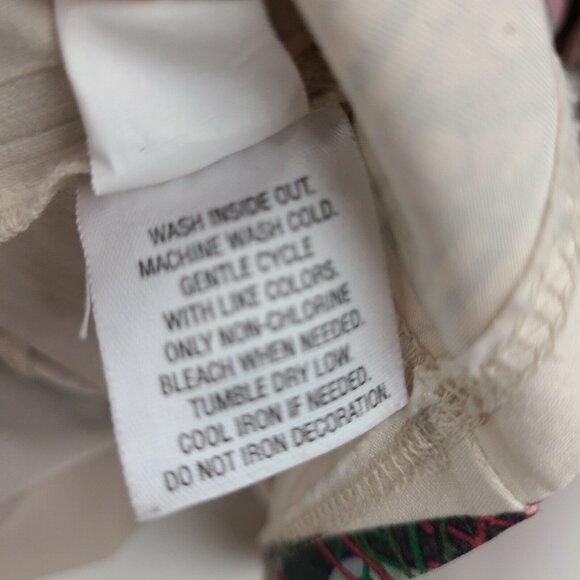 Style&Co Top Womens Size XS Purple Sequin Detail Sublimation Short Sleeve - Picture 6 of 6